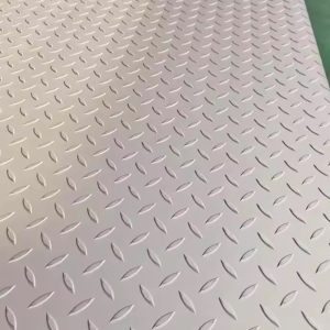 Placa a cuadros de acero inoxidable 9ro inoxidable stainless steel checkered plate thickness