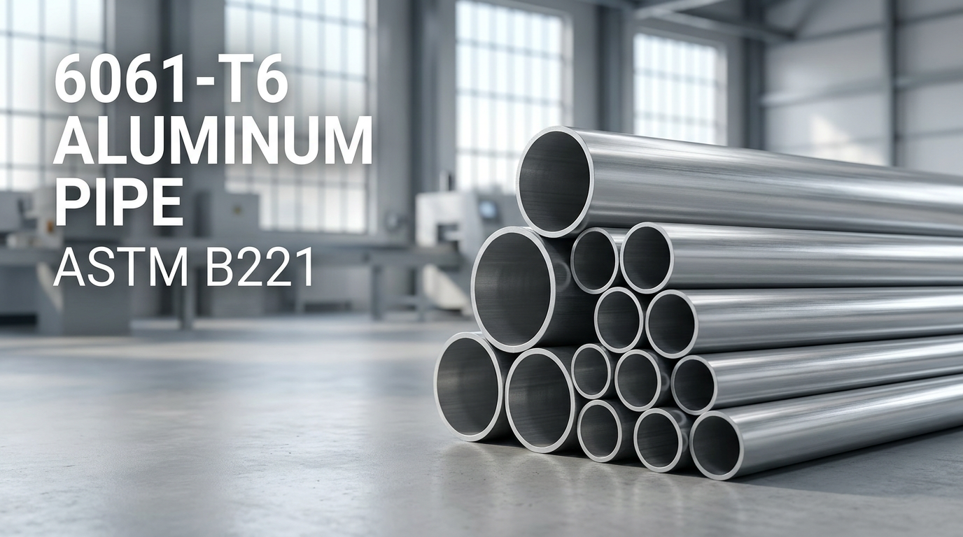 Aluminum pipe 6061-T6 ASTM B221