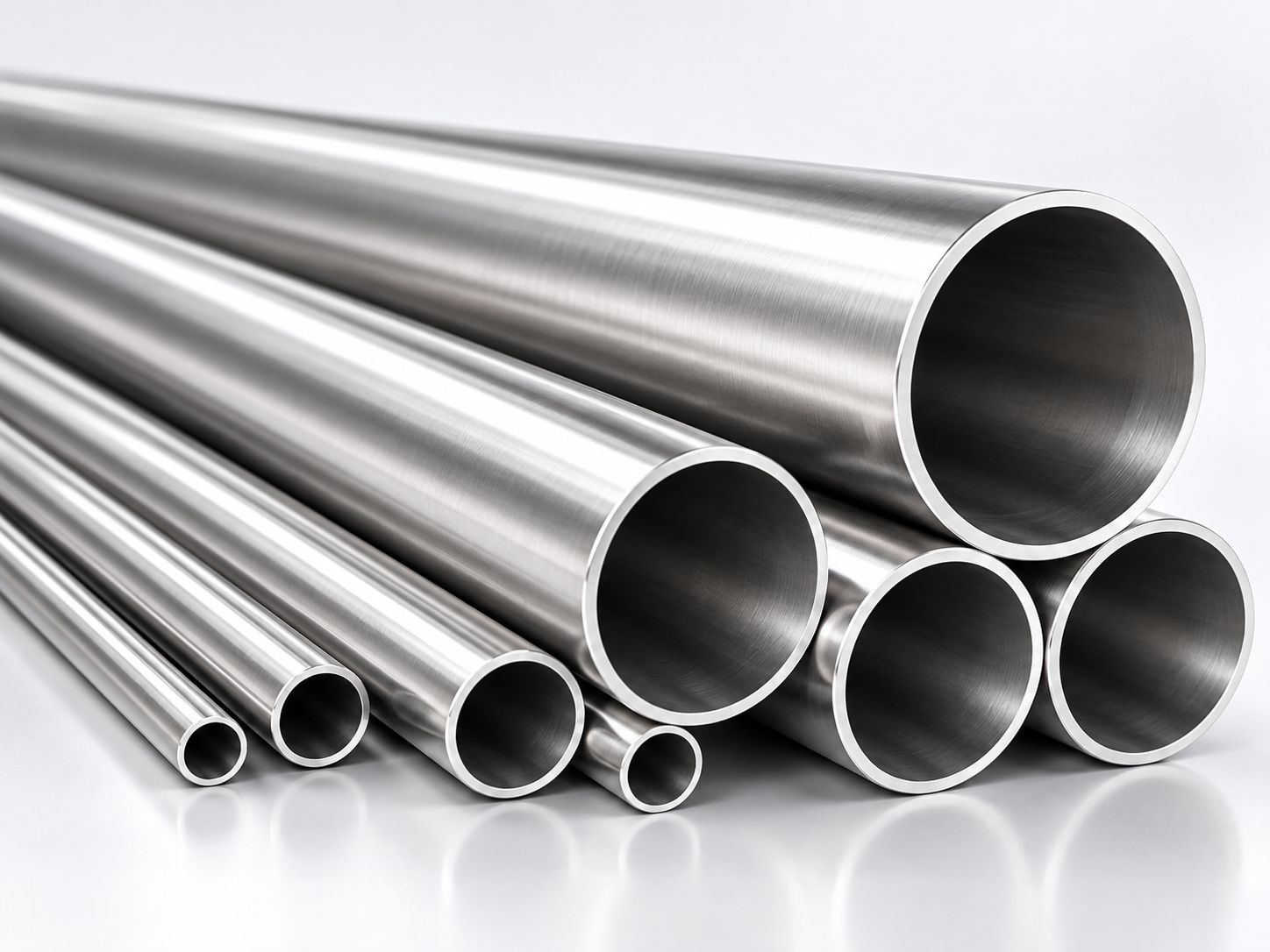 Stainless steel round tube in multiple diameters supplied by Steel1Stop