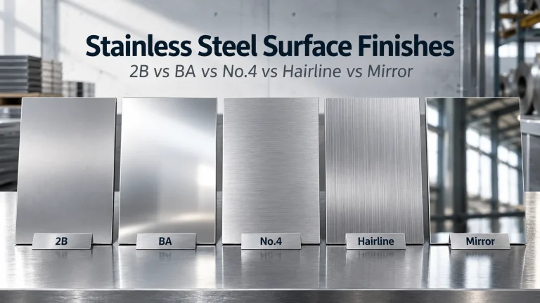 Home 21 stainless steel surface finishes